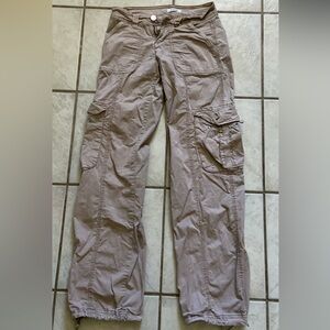 Light brown cargo pants from garage size 00